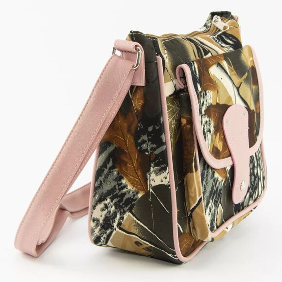 Woodland Creek Pink and Camouflage Crossbody Handbag - Picture 5 of 8